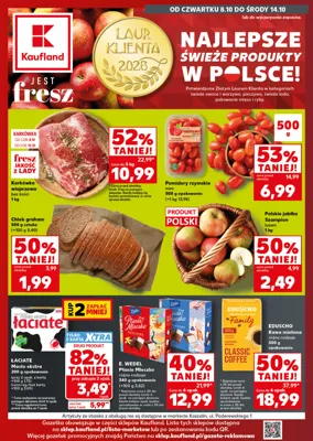 Kaufland gazetka - od 08/10/2026 do 14/10/2026