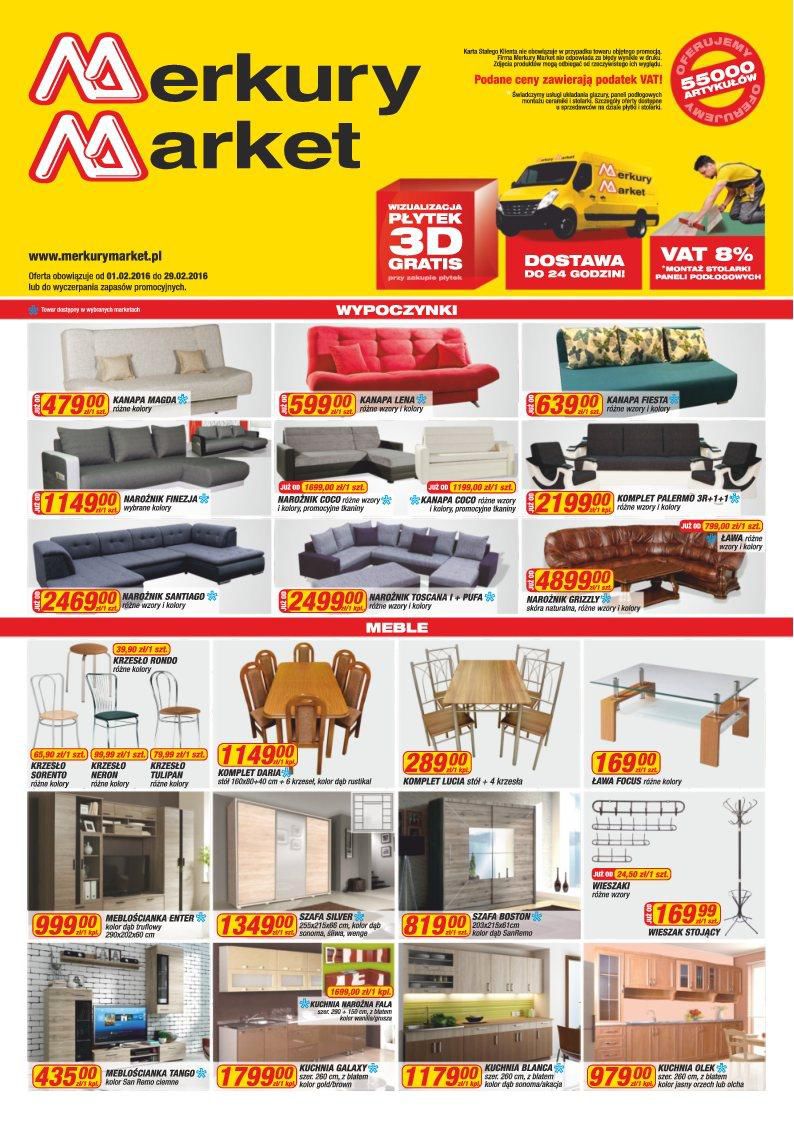 Gazetka promocyjna Merkury Market str. 1