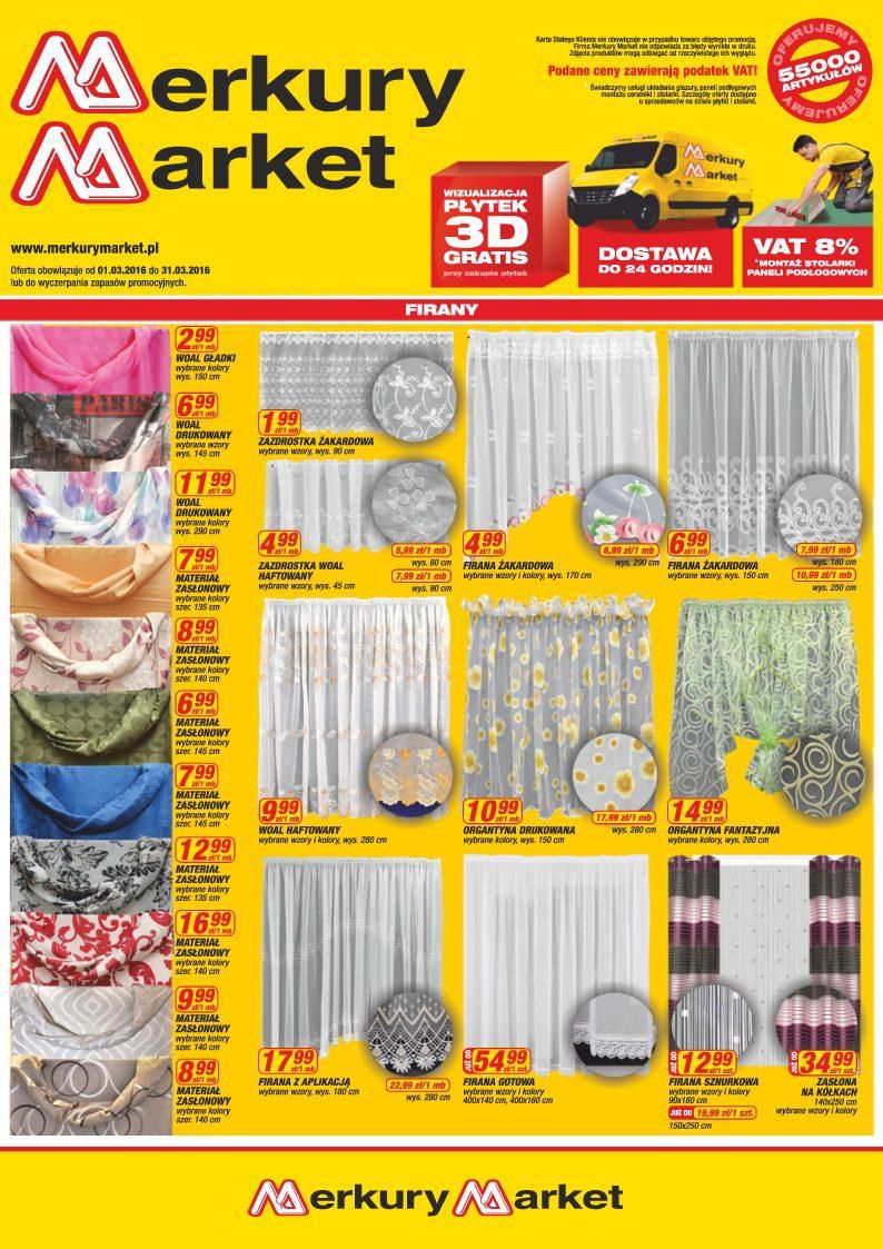 Gazetka promocyjna Merkury Market str. 1