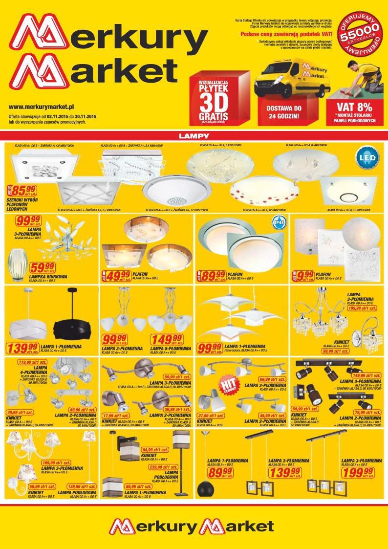 Gazetka promocyjna Merkury Market str. 1