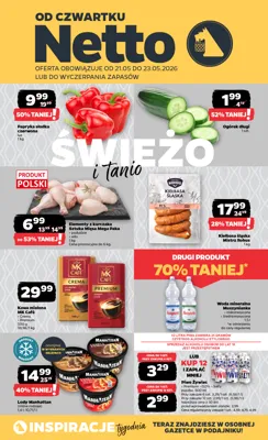 Netto gazetka - od 21/05/2026 do 23/05/2026